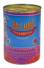 Hau-Hau Champion  Кусочки говядины в желе HHC Chicken in jelly фото