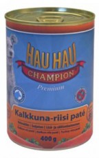 Hau-Hau Champion Паштет из индейки с рисом HHC Turkey-rice pate фото