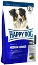 HAPPY DOG MEDIUM JUNIOR 25 для юниоров средних пород (6 -18 мес.)  фото