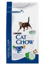 CAT CHOW FELINE КОРМ ДЛЯ КОШЕК 3 В 1 для кошек с чувствительным пищеварением фото