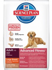  Hills 9271 Canine Adult Advanced Fitness™ Large Breed для взрослых собак крупных пород Ягненок и Рис  фото