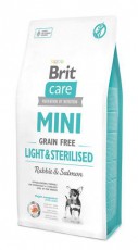 Brit GF Care Mini Light & Sterilised беззерновой корм д/мини пород с избыточным весом фото