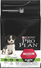 PRO PLAN Medium Puppy Sensitive Skin лосось / рис для щенков средних пород фото