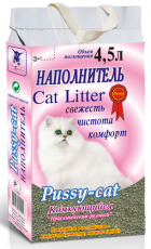 PUSSY-CAT КОМКУЮЩИЙСЯ РОЗОВЫЙ  фото