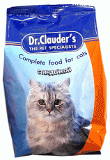 DR.CLAUDER'S С ПЕЧЕНЬЮ И ИНДЕЙКОЙ сухой корм для кошек  фото