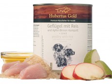  Hubertus Gold мясо птицы с рисом, яблоками и грушей   фото