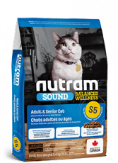 NUTRAM Sound Balanced Wellness Adult/Senior для взрослых кошек фото