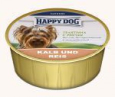 HAPPY DOG паштет телятина/рис фото