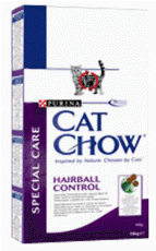 CAT CHOW HAIRBALL CONTROL профилактика волосяных комочков  фото