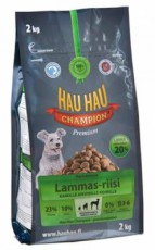 HAU-HAU CHAMPION LAMB RICE ADULT DOG баранина рис для взрослых собак  фото