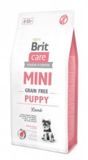 Brit GF Care Mini Puppy Lamb беззерновой корм д/щенков мини пород ягнёнок фото