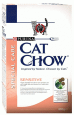 CAT CHOW SENSITIVE для кошек с чувствительным пищеварением фото