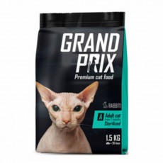 GRAND PRIX. Сухой корм с кроликом для стерилизованных кошек  фото