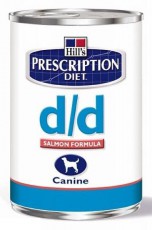 Hills Prescription Diet D/D Canine Salmon  при дерматитах/пищ.аллергии с лососем фото