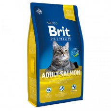 Brit NEW Premium Cat Adult Salmon д/взр. кошек с лососем в соусе фото