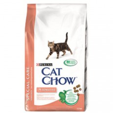 CAT CHOW Special Care для взрослых кошек Птица фото