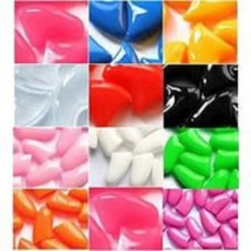  MIKOO когти накладные для кошек оранжевые  Арт. C-XS7 (20шт)  фото