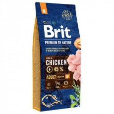 Brit Premium Adult M (medium) by Nature для собак средних пород  фото