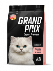 GRAND PRIX. Сухой корм с индейкой для привередливых кошек  фото