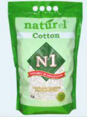НАПОЛНИТЕЛЬ N1 NATUREL cotton комкующийся 7л фото