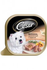 Cesar Консервы Цыпленок Запеченный с Курагой фото